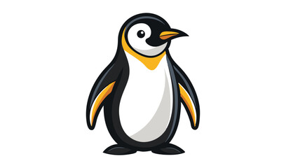 Fototapeta premium penguin on white background