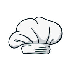 Hand-Drawn Chef Hat Illustration 