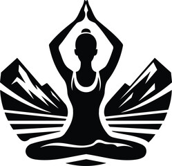 Tadasana Yoga Symbol