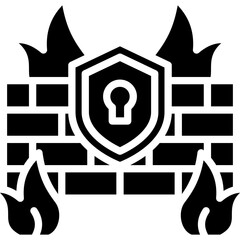 Firewall Protection Icon