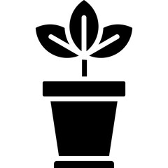 Plant Icon Vector Element