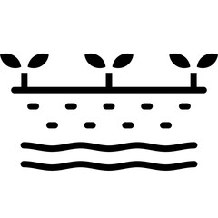 Growing Seed Icon Vector Element