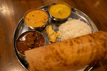 南印度料理 TOKYO BHAVANの日替わりカレーランチ