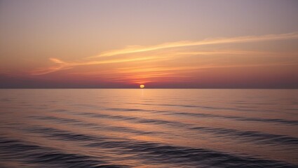 Fototapeta premium sunset at the beach