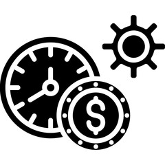 Time Icon Vector Element