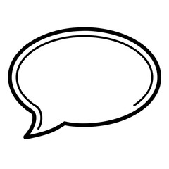 speech bubble icon vector illustration