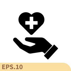 Obraz premium medical care icons symbol vector elements for infographic web