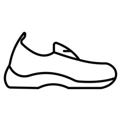 Shoes Sneaker Linear Icon Design