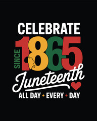 Juneteenth Vector T-Shirt Design, Freedom t-shirt design, t-shirt, Hoodie, and mug uses