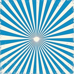 Fototapeta premium Blue sunburst rays background
