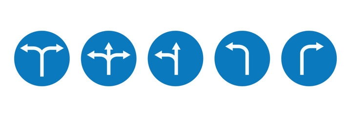 Mega set of way direction arrow sign. Way sign. Road navigation arrows. Driving direction mark, location point crossroad. Way direction arrow sign.