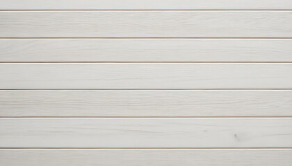 Elegant white painted wooden planks background with subtle wood grain texture.