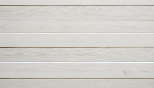 Elegant white painted wooden planks background with subtle wood grain texture.