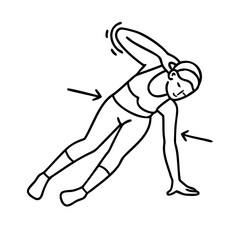 cool down stretch icon, cool down stretch line art - simple line art of cool down stretch, perfect for cool down stretch logos and icons