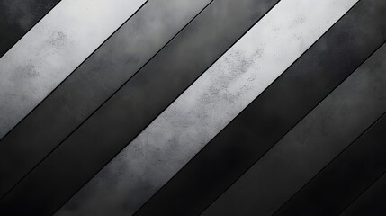 Obraz premium Diagonal gray and black stripes