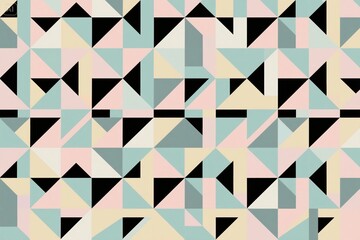 Fototapeta premium A pattern of triangles