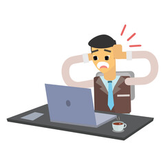 Businessman With Laptop
