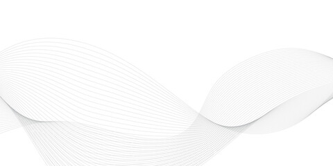Abstract wavy grey blend technology liens background. Digital frequency track equalizer. Abstract frequency sound wave lines and twisted curve lines background. Banner design background.	