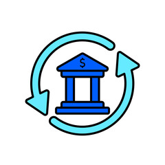 Icon a trading activity, isolated against a clean background.