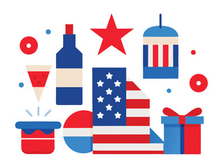 4th of july vector