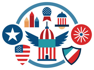 4th of july vector