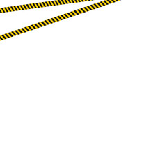 Police Lines Decoration Shape