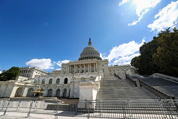 The United States Capital Building West Side