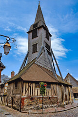 Le clocher Sainte Catherine  à Honfleur