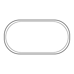 Line Aesthetic Frame Shape