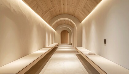 Obraz premium corridor in the hotel