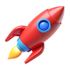 rocket in space