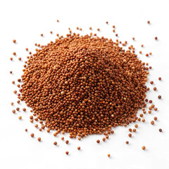 Naklejka premium Amaranth seed isolated on solid white background
