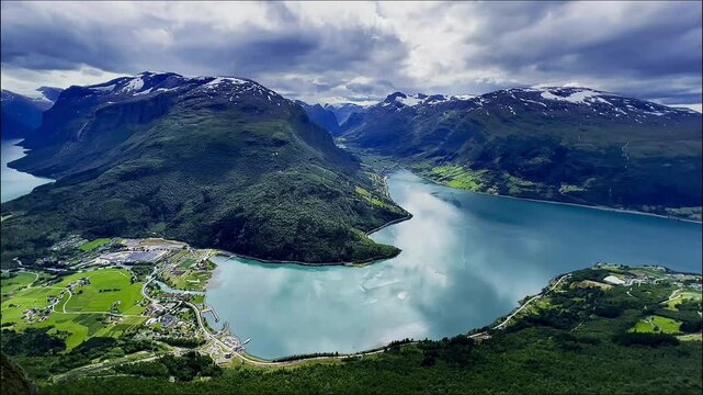 Loen SkyLift Stryn Norway Fjords Mountains