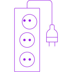 Switch board icon single vector illustration