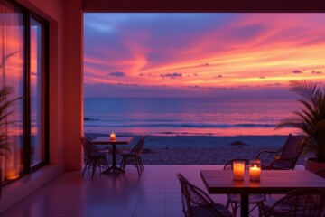 Ocean View Sunset from Patio