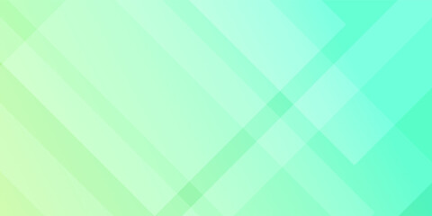 Green vector abstract background with simple geometric shapes