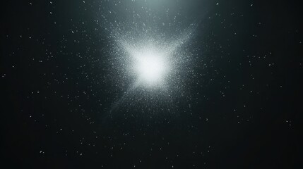 Bright light burst dynamic abstract particle explosion background