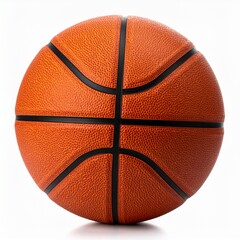 basketball ball isolated on white
