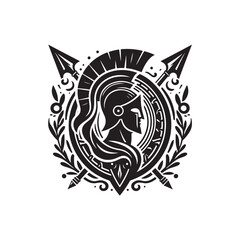 Obraz premium The Shield of Achilles Vector (1).eps