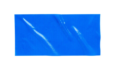 blue tape isolated on white