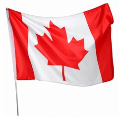 Canadian Flag Flying Proudly – National Symbol of Canada