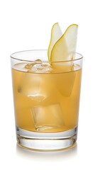 Pear Cocktail with Ice