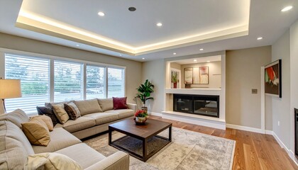 Fototapeta premium modern living room