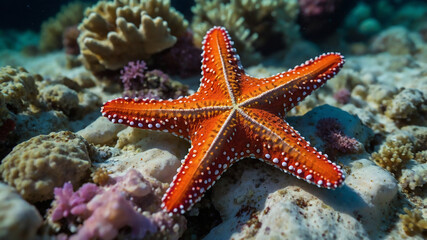 starfish in the sea