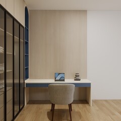 modern bathroom with white furniture