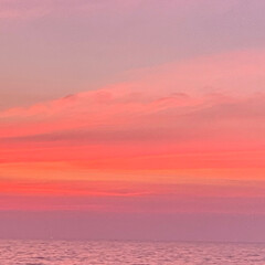 Fototapeta premium Orange sunset 