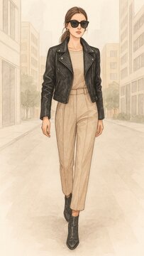 young woman in sunglasses