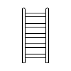 ladder icon, ladder line art - simple line art of ladder, perfect for ladder logos and icons