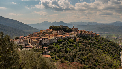 Monteroduni, Molise. Spectacular spring views
