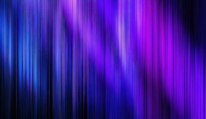 Fototapeta premium Abstract vertical pattern of vibrant blue and purple streaks with a digital art feel.